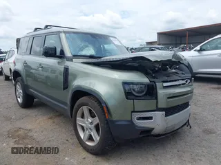 2020 Land Rover Defender SE with VIN SALEPEEU1L2007406, listed as a IAAI auction lot 42454973 with 34,017 mi miles and . Bid and sale history available at DreamBid. Image 1.