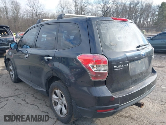 2015 Subaru Forester 2.5i with VIN JF2SJAAC8FG429845, listed as a IAAI auction lot 41321849 with 144,005 mi miles. Bid and sale history available at carsss.com. Image 3.