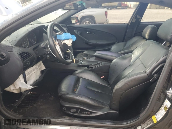 2007 BMW 6 Series 650i z VIN WBAEH13567CR51918, wystawiony jako Copart lot #76337784 z przebiegiem 135 313 mil mil oraz Szkoda całkowita • Salvage title. Historia ofert i sprzedaży dostępna na DreamBid. Obrazek 7.
