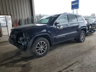 2014 Jeep Grand Cherokee Limited z VIN 1C4RJFBG2EC384757, wystawiony jako Copart lot #52608545 z przebiegiem 240 406 mil mil oraz Szkoda całkowita • Salvage title. Historia ofert i sprzedaży dostępna na DreamBid. Obrazek 1.