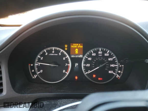 2016 Acura ILX with VIN 19UDE2F3XGA021511, listed as a Copart auction lot 89381005 with 77,855 mi miles and Salvage Title. Bid and sale history available at carsss.com. Image 9.
