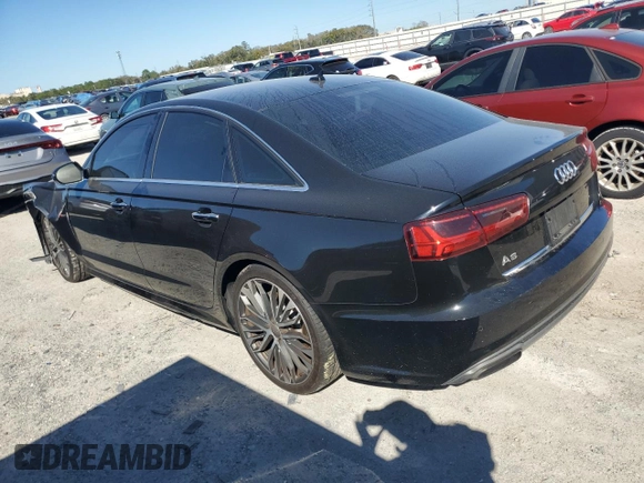 2016 Audi A6 2.0T Premium Plus with VIN WAUDFAFC7GN116331, listed as a Copart auction lot 46994175 with 196,232 mi miles and Salvage Title. Bid and sale history available at carsss.com. Image 2.