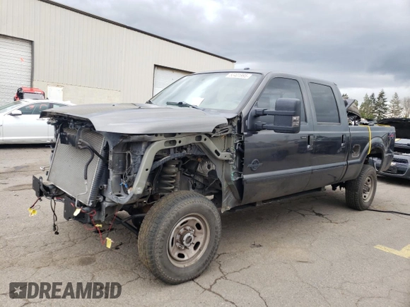 2016 Ford Super Duty F-250 SRW Lariat with VIN 1FT7W2BT3GEB61245, listed as a Copart auction lot 50401995 with 147,893 mi miles and Salvage Title. Bid and sale history available at carsss.com. Image 1.