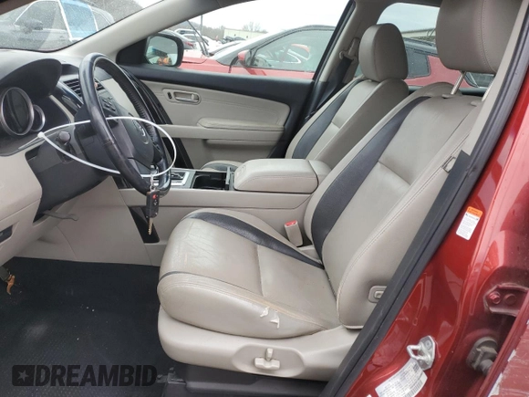 2008 Mazda CX-9 Touring with VIN JM3TB28A080124742, listed as a Copart auction lot 82577634 with 235,777 mi miles and Salvage Title. Bid and sale history available at DreamBid. Image 7.