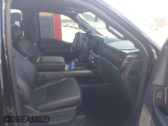 2024 Ford F-150 XLT with VIN 1FTFW3LDXRFB56503, listed as a IAAI auction lot 41571883 with 2,260 mi miles. Bid and sale history available at carsss.com. Image 5.