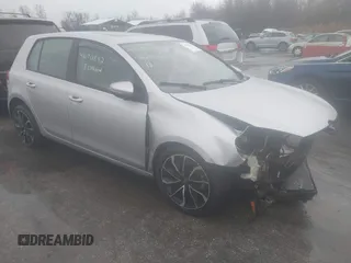2012 Volkswagen Golf TDI with VIN WVWNM7AJ7CW337776, listed as a IAAI auction lot 41070892 with Not provided miles and . Bid and sale history available at DreamBid. Image 1.