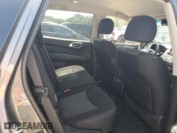 2018 Nissan Pathfinder SV with VIN 5N1DR2MN6JC622252, listed as a Copart auction lot 60761295 with 54,290 mi miles and Salvage title. Bid and sale history available at DreamBid. Image 11.