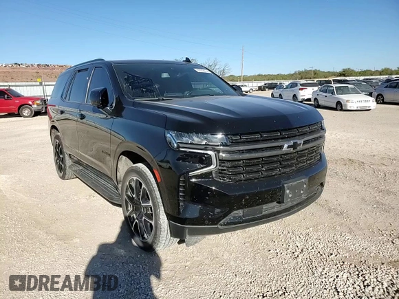 2022 Chevrolet Tahoe RST z VIN 1GNSCRKD5NR181319, wystawiony jako Copart lot #80559434 z przebiegiem 54 169 mil mil oraz Szkoda całkowita • Salvage title. Historia ofert i sprzedaży dostępna na DreamBid. Obrazek 11.
