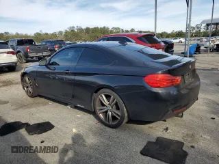 2015 BMW 4 Series 435i with VIN WBA3R1C59FK193517, listed as a Copart auction lot 88938695 with 166,102 mi miles and Salvage Title. Bid and sale history available at DreamBid. Image 2.