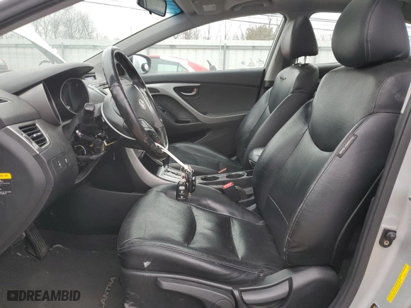 2011 Hyundai Elantra Ltd with VIN KMHDH4AE3BU142023, listed as a Copart auction lot 48465955 with 120,069 mi miles and Salvage Title. Bid and sale history available at carsss.com. Image 7.