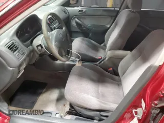 1997 Honda Civic LX with VIN 1HGEJ6671VL019593, listed as a Copart auction lot 49381625 with 252,245 mi miles and Salvage Title. Bid and sale history available at carsss.com. Image 7.