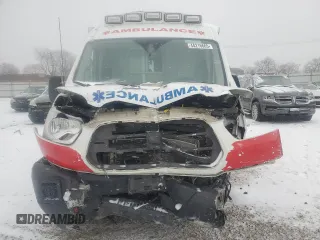 2019 Ford Transit with VIN 1FDYR2CMXKKA94961, listed as a Copart auction lot 44216665 with 219,515 mi miles and Salvage Title. Bid and sale history available at DreamBid. Image 5.