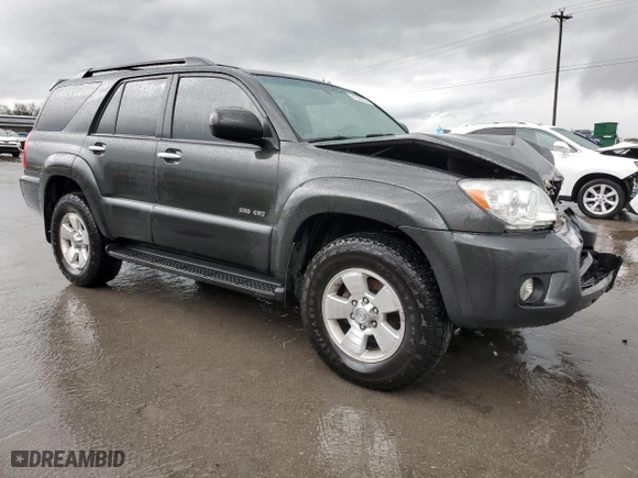 2007 Toyota 4Runner SR5 with VIN JTEBU14R170126837, listed as a Copart auction lot 51834195 with 249,330 mi miles and Salvage Title. Bid and sale history available at carsss.com. Image 4.