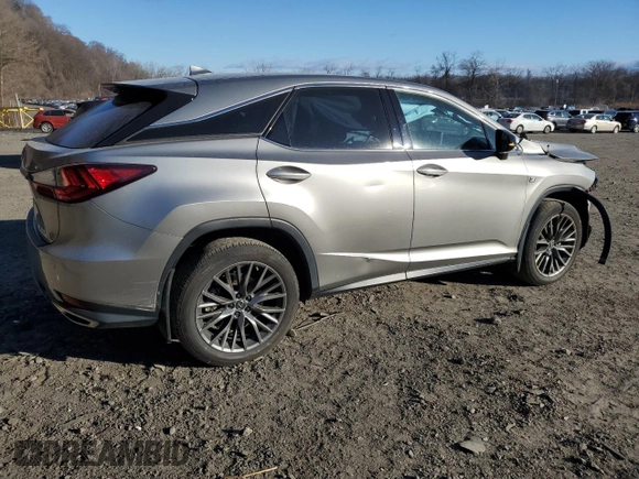 2020 Lexus RX with VIN 2T2SZMDA7LC213817, listed as a Copart auction lot 86687514 with 29,702 mi miles and Salvage Title. Bid and sale history available at carsss.com. Image 3.