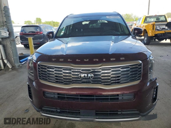 2021 Kia Telluride S with VIN 5XYP64HC6MG176974, listed as a Copart auction lot 56170455 with 66,454 mi miles and Salvage title. Bid and sale history available at DreamBid. Image 5.