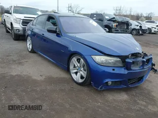 2011 BMW 3 Series 335i xDrive with VIN WBAPL5G55BNN49460, listed as a IAAI auction lot 41904469 with 155,756 mi miles. Bid and sale history available at carsss.com. Image 1.
