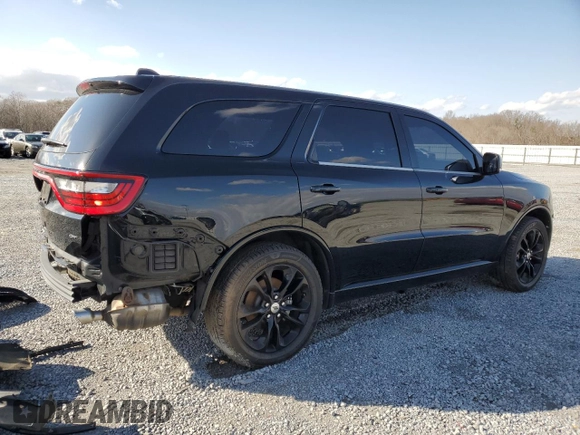 2019 Dodge Durango GT Plus with VIN 1C4RDHDG5KC806256, listed as a Copart auction lot 45959325 with 100,239 mi miles and Salvage Title. Bid and sale history available at carsss.com. Image 3.