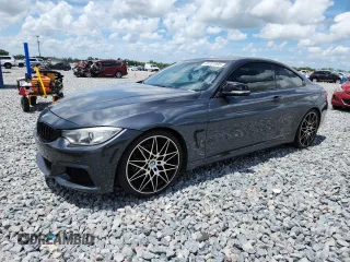 2015 BMW 4 Series 428i z VIN WBA3N3C52FK233198, wystawiony jako Copart lot #60707895 z przebiegiem 143 051 mil mil oraz Szkoda całkowita • Salvage title. Historia ofert i sprzedaży dostępna na DreamBid. Obrazek 1.