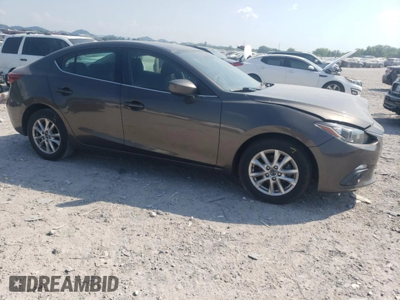 2015 Mazda 3 i Touring with VIN 3MZBM1V71FM182139, listed as a Copart auction lot 61654805 with 113,538 mi miles and Salvage title. Bid and sale history available at DreamBid. Image 4.