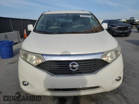 2015 Nissan Quest SV with VIN JN8AE2KP5F9130165, listed as a Copart auction lot 53928655 with 112,535 mi miles and Clean Title. Bid and sale history available at carsss.com. Image 5.