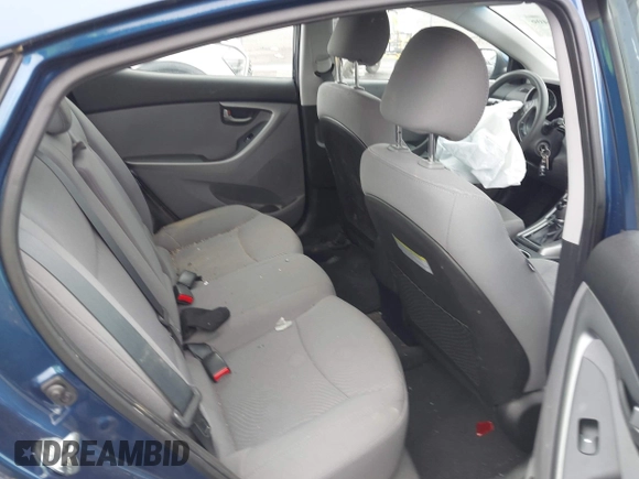 2016 Hyundai Elantra SE with VIN 5NPDH4AE1GH732999, listed as a IAAI auction lot 42493406 with 62,507 mi miles and . Bid and sale history available at DreamBid. Image 8.