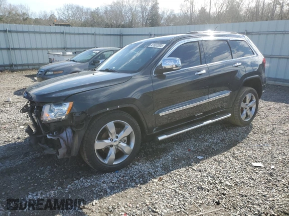 2011 Jeep Grand Cherokee Overland with VIN 1J4RS6GT9BC577741, listed as a Copart auction lot 41802805 with 174,866 mi miles and Salvage Title. Bid and sale history available at DreamBid. Image 1.