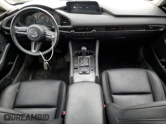 2019 Mazda 3 S Carbon Edition with VIN JM1BPBCM0K1124992, listed as a Copart auction lot 54590625 with 176,932 mi miles and Salvage title. Bid and sale history available at DreamBid. Image 8.