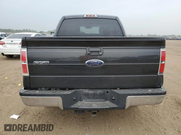 2010 Ford F-150 XL with VIN 1FTEW1E84AFD14774, listed as a Copart auction lot 60530435 with 150,299 mi miles and Salvage title. Bid and sale history available at DreamBid. Image 6.