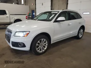 2015 Audi Q5 Premium Plus with VIN WA1LFAFP9FA014515, listed as a Copart auction lot 60439255 with 139,369 mi miles and Salvage title. Bid and sale history available at DreamBid. Image 1.