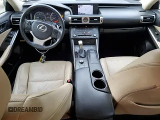 2015 Lexus IS 250 with VIN JTHBF1D2XF5057308, listed as a Copart auction lot 50145615 with 192,719 mi miles and Salvage title. Bid and sale history available at DreamBid. Image 8.