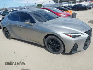 2021 Lexus IS with VIN JTHGZ1B26M5043483, listed as a IAAI auction lot 41615760 with 44,316 mi miles. Bid and sale history available at carsss.com. Image 1.