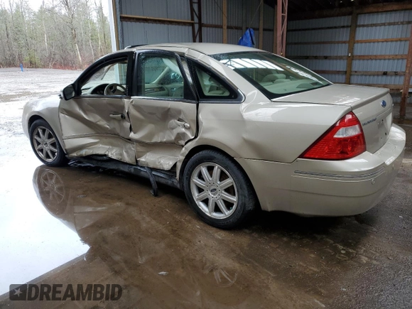 2005 Ford Five Hundred Limited with VIN 1FAHP25115G193839, listed as a Copart auction lot 50478204 with 0 mi miles and Non Repairable. Bid and sale history available at carsss.com. Image 2.