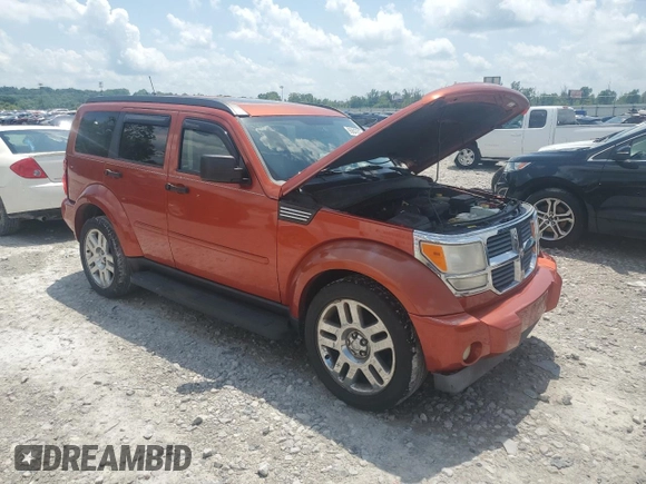 2007 Dodge Nitro SLT with VIN 1D8GU58K57W691685, listed as a Copart auction lot 65847875 with 204,934 mi miles and Clean title. Bid and sale history available at DreamBid. Image 4.