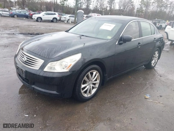2007 Infiniti G35 Sedan G35x with VIN JNKBV61F27M809243, listed as a IAAI auction lot 41810167 with 131,676 mi miles. Bid and sale history available at carsss.com. Image 2.