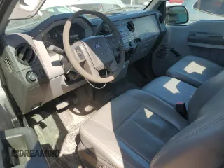 2012 Ford F-250 XL with VIN 1FDBF2A67CEC73025, listed as a Copart auction lot 75308984 with 107,018 mi miles and Salvage title. Bid and sale history available at DreamBid. Image 8.