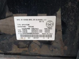 2014 Acura MDX Advance with VIN 5FRYD4H80EB503091, listed as a IAAI auction lot 42487970 with 160,578 mi miles and . Bid and sale history available at DreamBid. Image 9.