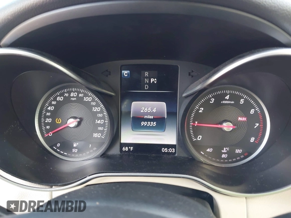 2016 Mercedes-Benz C 300 with VIN 55SWF4JBXGU097914, listed as a IAAI auction lot 41558924 with 99,335 mi miles and . Bid and sale history available at carsss.com. Image 7.