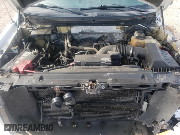 2011 Ford F-150 XL with VIN 1FTFW1EF9BFD26410, listed as a Copart auction lot 62539545 with 154,925 mi miles and Salvage title. Bid and sale history available at DreamBid. Image 11.