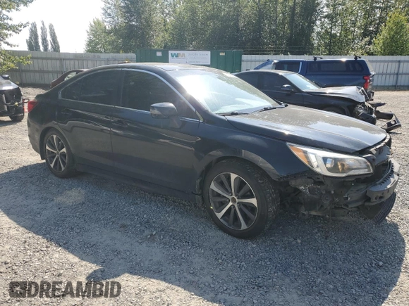 2015 Subaru Legacy Limited with VIN 4S3BNAN67F3045988, listed as a Copart auction lot 61206335 with 221,083 mi miles and Salvage title. Bid and sale history available at DreamBid. Image 4.
