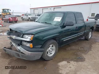 2004 Chevrolet Silverado 1500 Work Truck with VIN 2GCEC19T941193338, listed as a IAAI auction lot 41904989 with 147,616 mi miles. Bid and sale history available at carsss.com. Image 2.