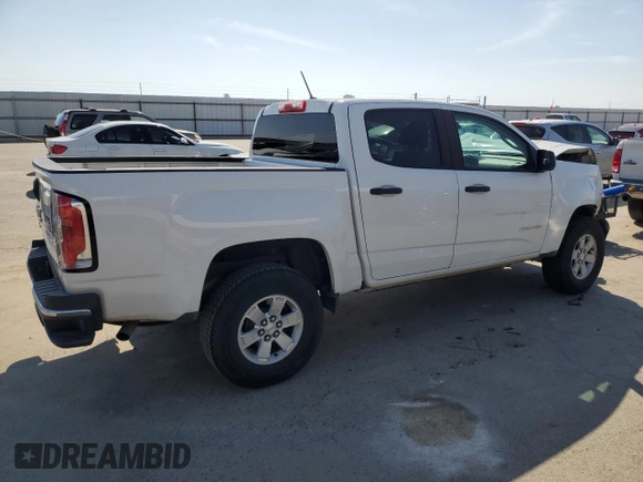 2018 GMC Canyon 2WD with VIN 1GTG5BEN8J1142124, listed as a Copart auction lot 52396385 with 100,836 mi miles and Salvage Title. Bid and sale history available at carsss.com. Image 3.