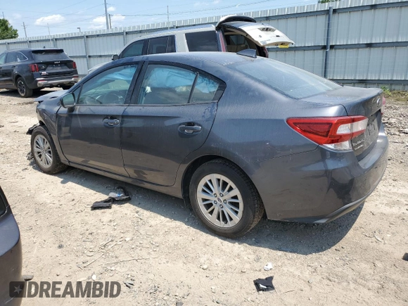 2018 Subaru Impreza Premium with VIN 4S3GKAD65J3613163, listed as a Copart auction lot 62582835 with Not provided miles and Clean title. Bid and sale history available at DreamBid. Image 2.