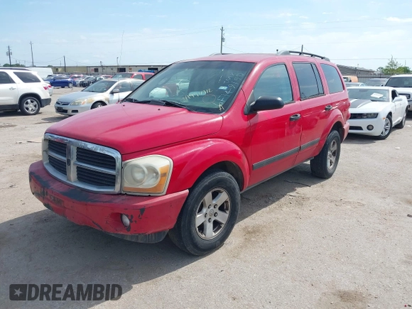 2006 Dodge Durango SLT with VIN 1D4HD48N76F149190, listed as a IAAI auction lot 41994312 with 239,478 mi miles. Bid and sale history available at carsss.com. Image 2.