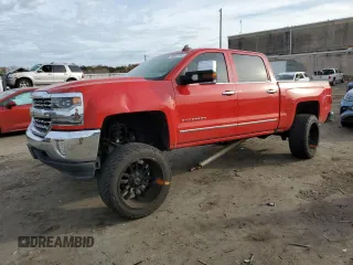 2017 Chevrolet Silverado 1500 LTZ with VIN 3GCUKSEJ4HG139290, listed as a Copart auction lot 79041144 with 88,981 mi miles and Salvage Title. Bid and sale history available at DreamBid. Image 1.