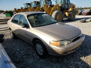 1997 Ford Escort LX with VIN 1FALP13P0VW403591, listed as a Copart auction lot 74321544 with 134,706 mi miles and Salvage Title. Bid and sale history available at carsss.com. Image 4.
