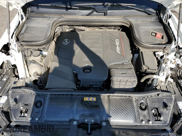 2023 Mercedes-Benz GLE 53 AMG with VIN 4JGFB6BBXPA855245, listed as a Copart auction lot 73234834 with 13,977 mi miles and Salvage title. Bid and sale history available at DreamBid. Image 12.