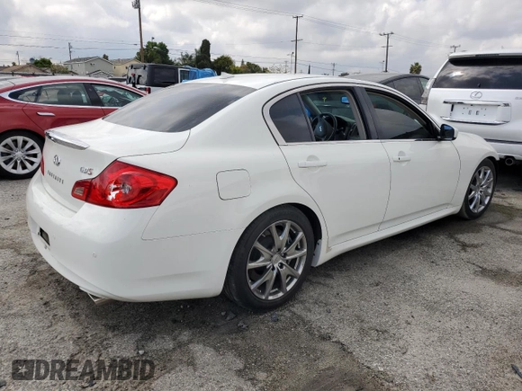 2013 Infiniti G37 Journey with VIN JN1CV6AP0DM711938, listed as a Copart auction lot 50968815 with Not provided miles and Salvage title. Bid and sale history available at DreamBid. Image 3.