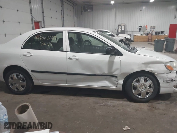 2006 Toyota Corolla CE with VIN JTDBR32E260063831, listed as a IAAI auction lot 42002769 with 90,707 mi miles and . Bid and sale history available at DreamBid. Image 13.