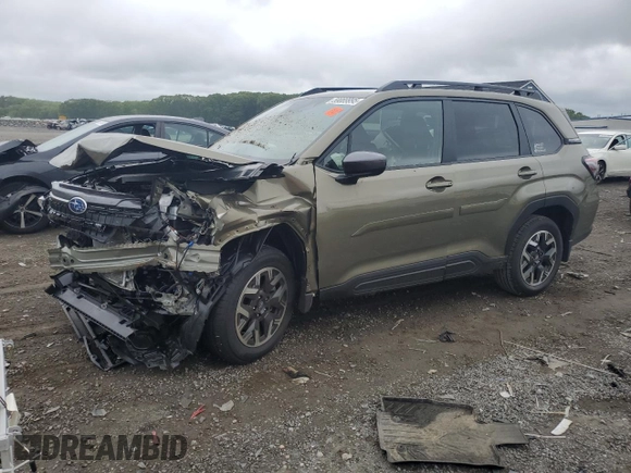 2025 Subaru Forester Premium with VIN JF2SLDDCXSH537993, listed as a Copart auction lot 59089995 with Not provided miles and Salvage title. Bid and sale history available at DreamBid. Image 1.