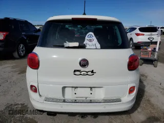 2014 FIAT 500L Easy with VIN ZFBCFABH1EZ027282, listed as a Copart auction lot 42108335 with 117,649 mi miles and Clean Title. Bid and sale history available at DreamBid. Image 6.